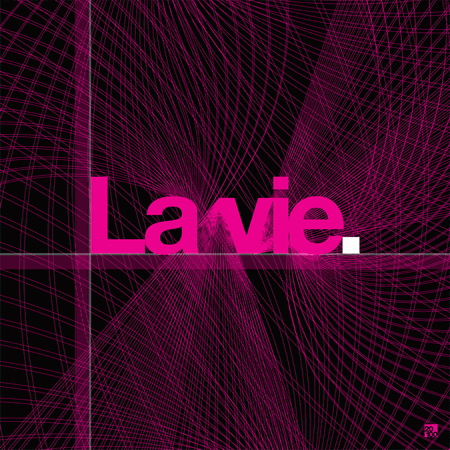 Lavie in Breathtaking Typographic Posters
