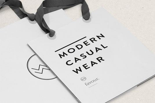 fashion label branding