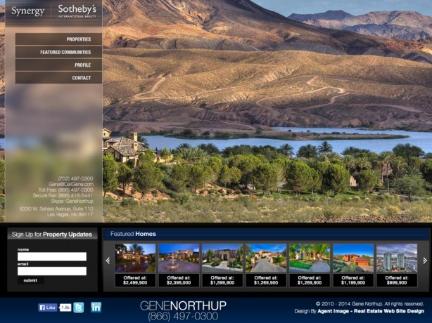 Điểm qua các thiết kế web bất động sản đẹp nhất 2014