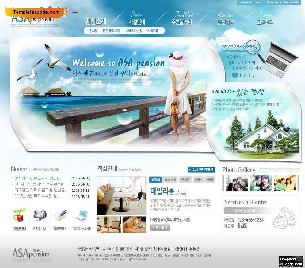 mẫu thiết kế web du lịch