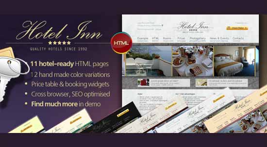Hotel Inn Premium HTML Template