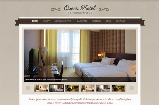 Queen Hotel Classic and Elegant