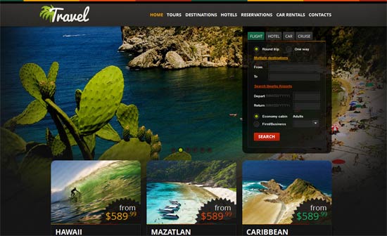 Traveling Agency HTML5 Template
