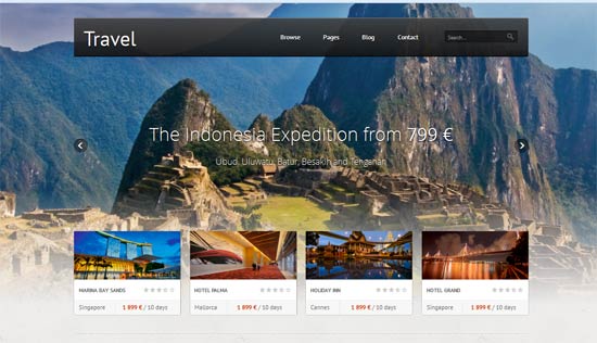 Travel Premium HTML Template