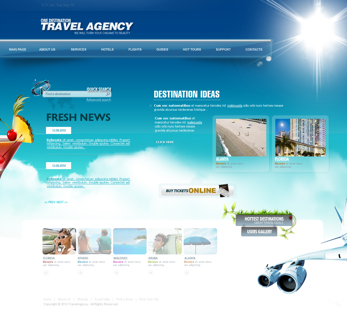 Thiết kế website du lịch sử dụng tông màu chủ đạo Xanh dương Thiết kế website du lịch sử dụng tông màu chủ đạo Xanh dương