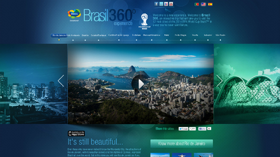 braziltour360 30 Awesome Travel Related Web Designs for your Inspiration