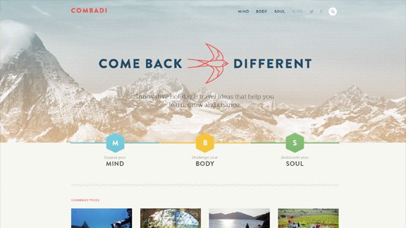 combadi 30 Awesome Travel Related Web Designs for your Inspiration