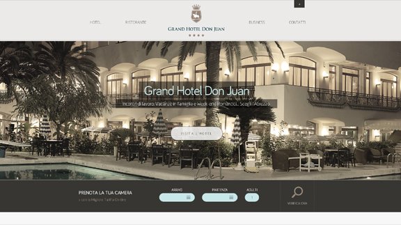 grandhoteldonjuan 30 Awesome Travel Related Web Designs for your Inspiration