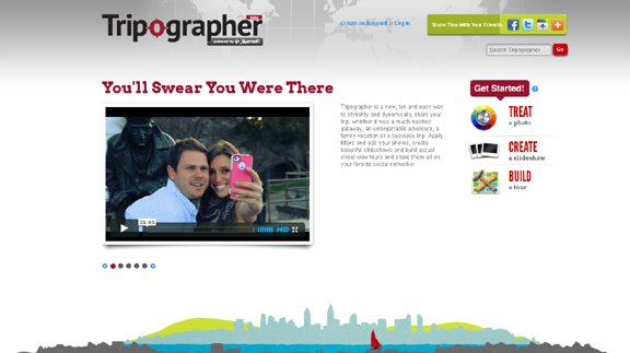 tripographer.marriott 30 Awesome Travel Related Web Designs for your Inspiration