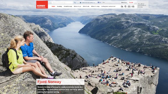 visitnorway 30 Awesome Travel Related Web Designs for your Inspiration