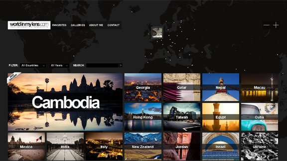 worldinmylens 30 Awesome Travel Related Web Designs for your Inspiration