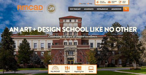 30 mẫu thiết kế web giáo dục từ các trường hàng đầu