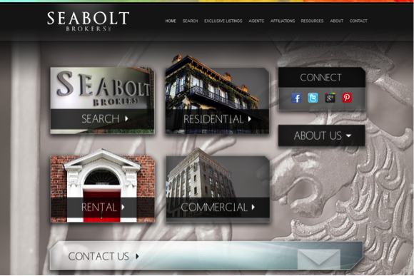 Seabolt Realtors web design