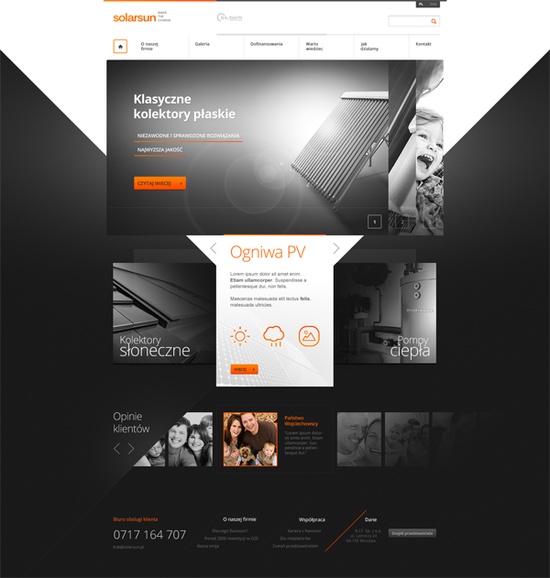 Web design inspiration