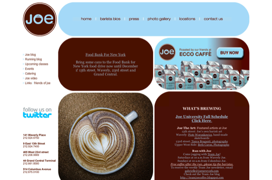 Mẫu thiết kế web cà phê 25