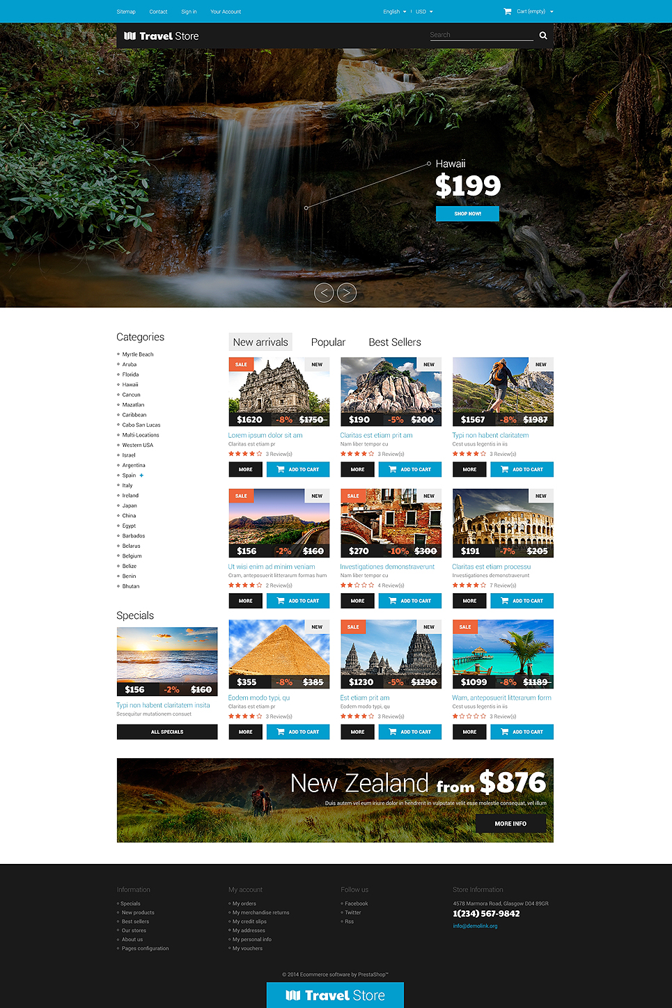 Mở rộng kiến thức 10 mẫu thiết kế web du lịch mới