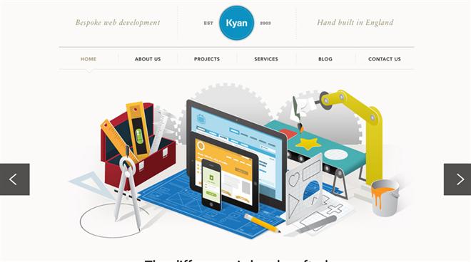 Tuyệt vời với 25 mẫu thiết kế web design hoàn hảo