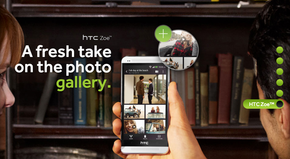 20 kiểu bố trí web cực kỳ sáng tạo HTC One