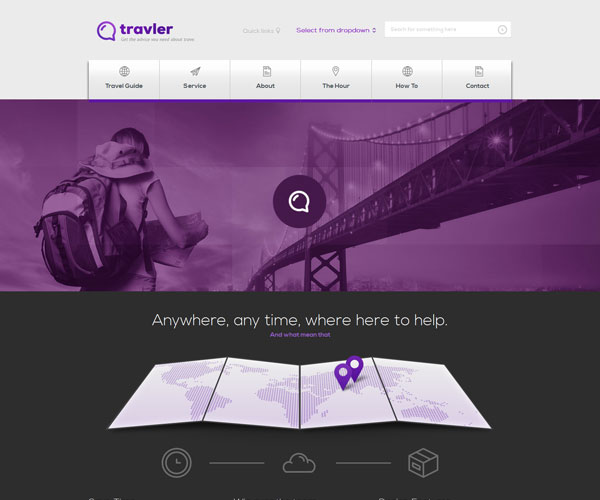 Travler Website Template