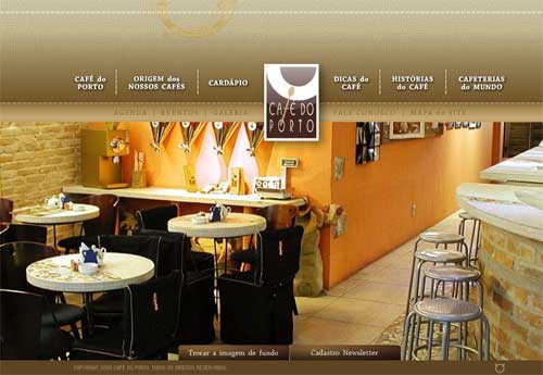 Cafe do Porto website