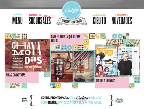 Cafe Cielito website