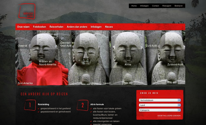 Mẫu thiết kế web du lịch Anders Dan Anders