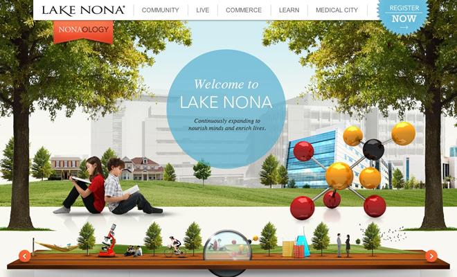 Mẫu thiết kế web du lịch Lake Lona