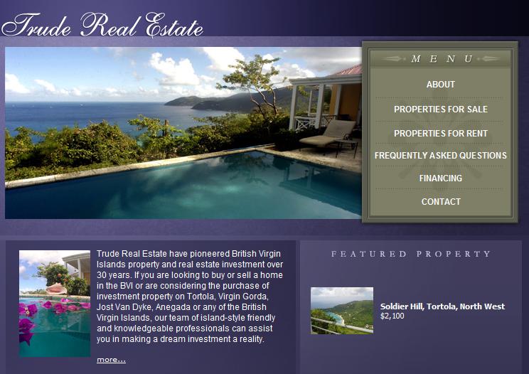 real estate 13 30 Creative Real Estate Website Designs