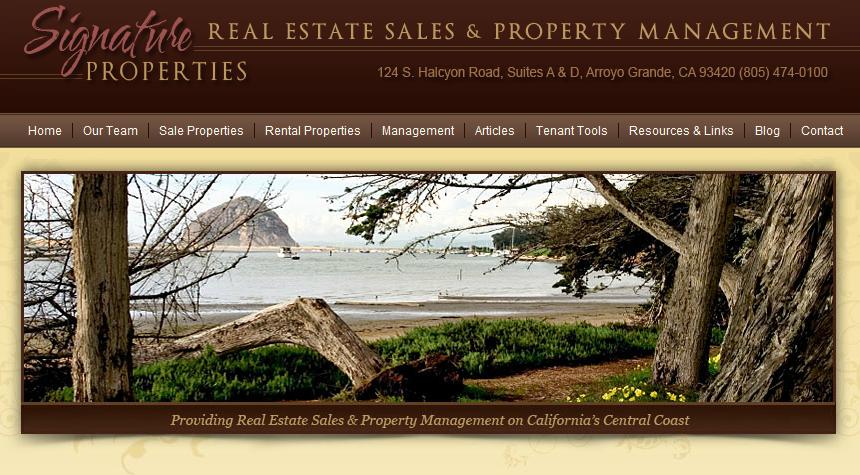 real estate 8 30 Creative Real Estate Website Designs