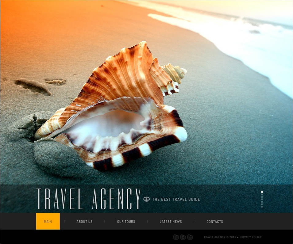 Mẫu thiết kế website du lịch 18