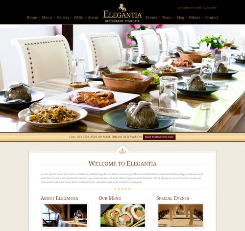 Elegantia Restaurant and Cafe for Inspiration