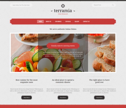 Terramia Classic Restaurant Site