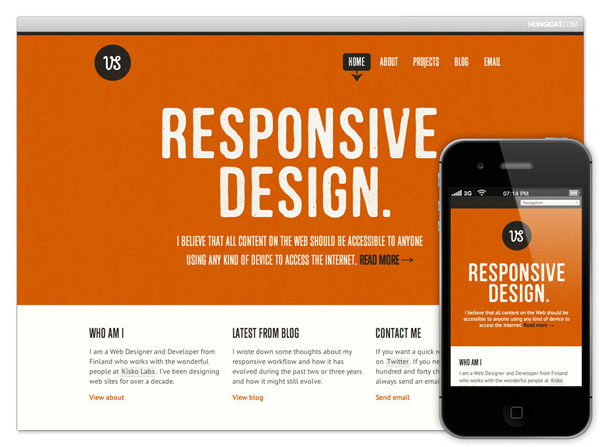 Thiết kế website responsive với 30 mẫu ấn tượng nhất