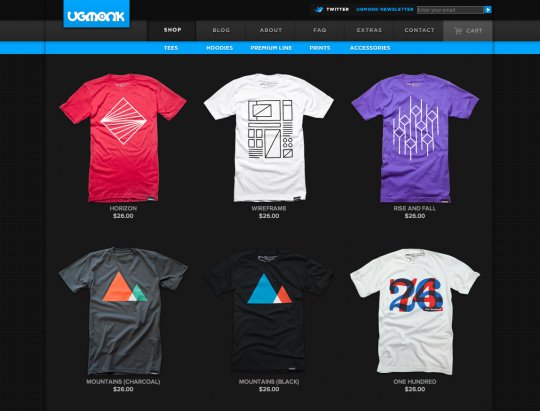 Website bán hàng cần những gì Threadless 540x391 Làm thế nào để thiết kế các trang web tốt nhất cho một dòng quần áo