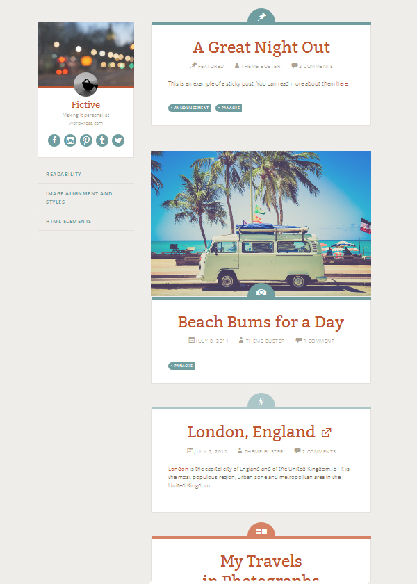 Các theme Thiết kế website du lịch miễn phí