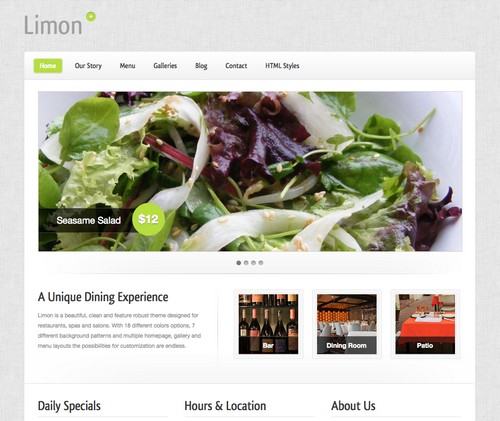 Limon Restaurant and Spa Theme