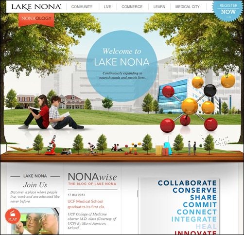 Lake Nona cool travel sites