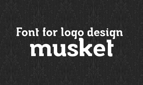 Musket free logo font 2104 15 Best & Beautiful Free Fonts for Logo Design 2014