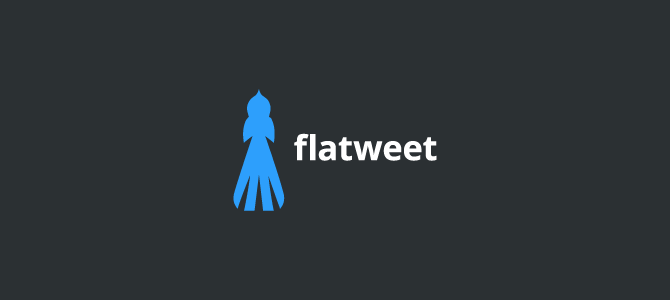 flatweet logo