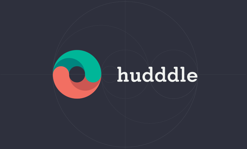 hudddle flat logo
