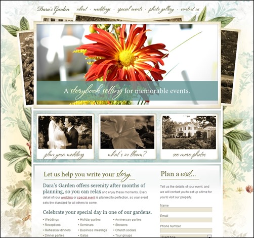 Dara's-Garden-travel-website-design