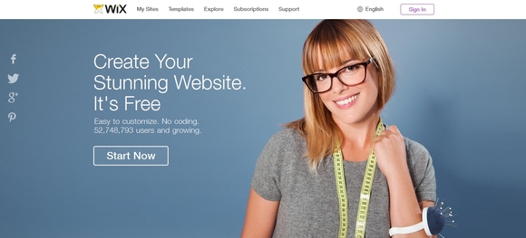 Wix - website builder