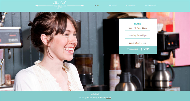 15 best free cafe website templates