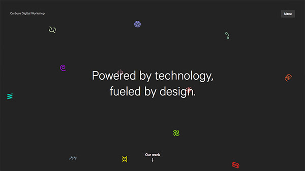 Ví dụ tuyệt vời về chuyển động tinh tế trong thiết kế web
