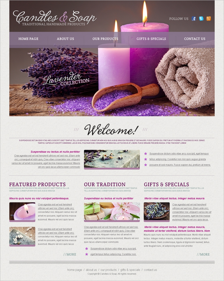 30 best free beauty website templates