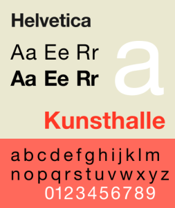 Helvetica is a classic type face for design a great logo