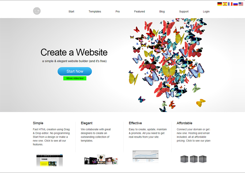 15 Nhà xây dựng website miễn phí tốt nhất IM Creator free website builder