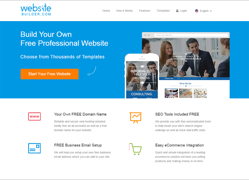 15 Nhà xây dựng website miễn phí tốt nhất websitebuilder.com free website builder