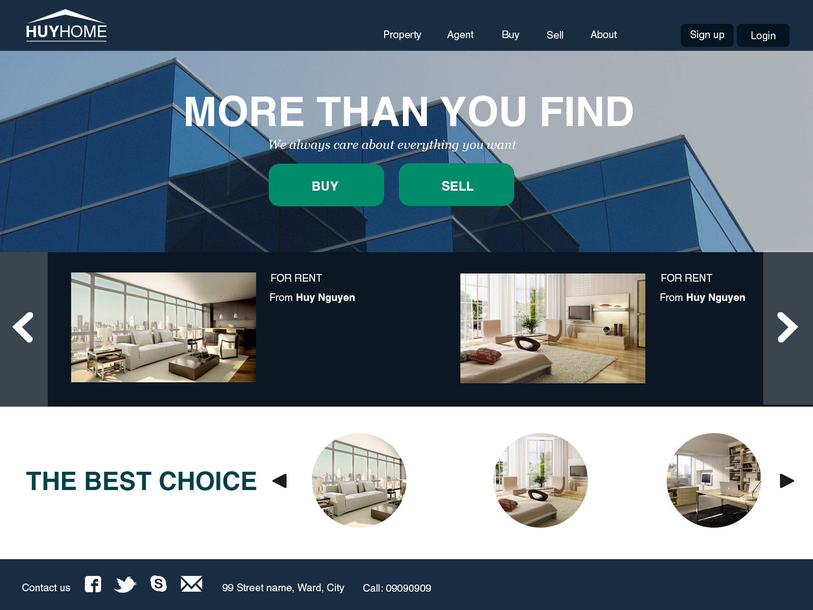 Hướng dẫn thiết kế Website bất động sản