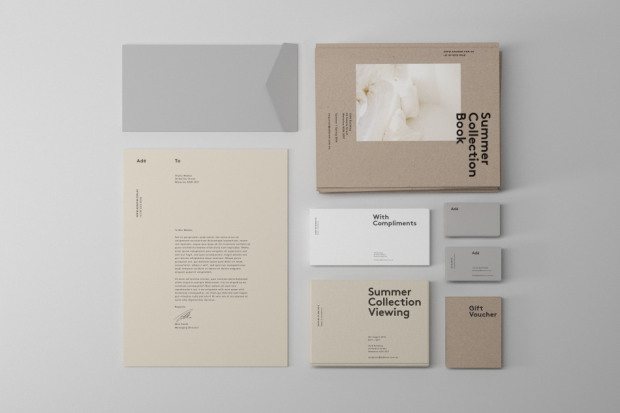 25 Mẫu xây dựng bộ nhận diện thương hiệu ấn tượng 25 Examples of Minimal Branding & Identity